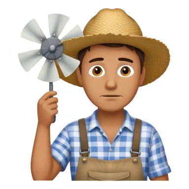  Ek Kisan garmi se bahut pareshan tha...
Pankha bhi kaam nahi kar raha tha...
"Kaash main hawa mein udta!" – Kisan ne kaha sticker