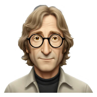John Lennon sticker