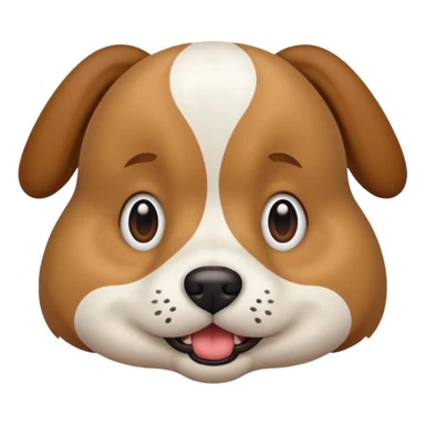 dog making funny face out of pettiness sticker