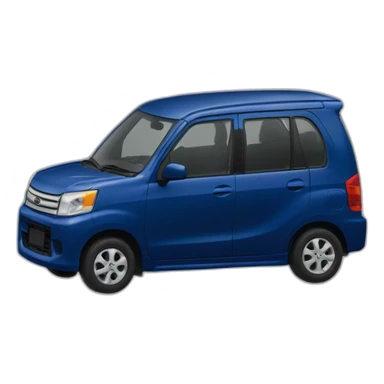 daihatsu dark blue atrai sticker