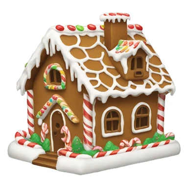 gingerbread house sticker