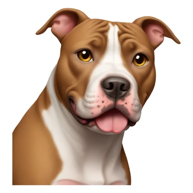 a pitbull sticker