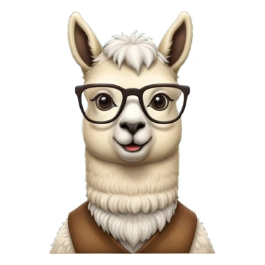 Llama teacher sticker