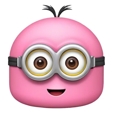 Minions rosa sticker