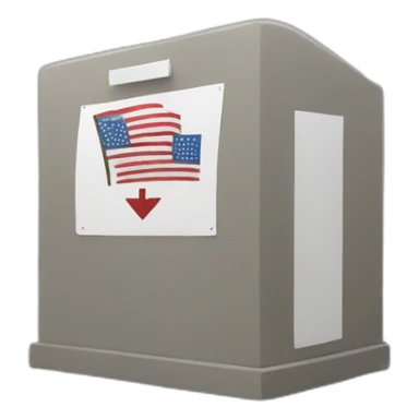 polling station sticker