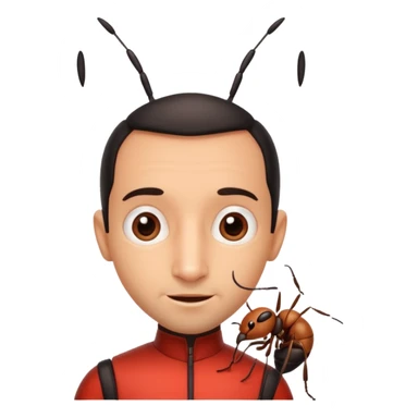 An ant that record the padkaat and name of that ant is Mansour Morchehzadeh that ant is a funny and fantasy sticker
