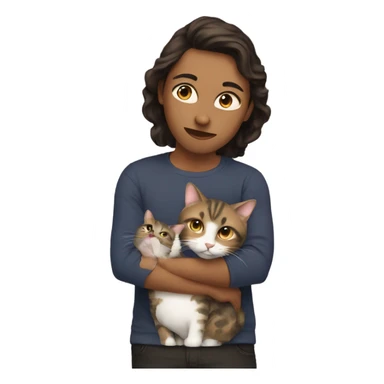 Me with a cat sticker