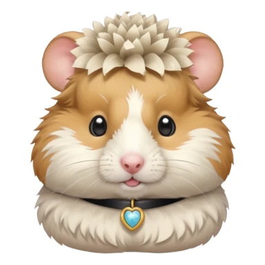 rococo fancy hamster sticker