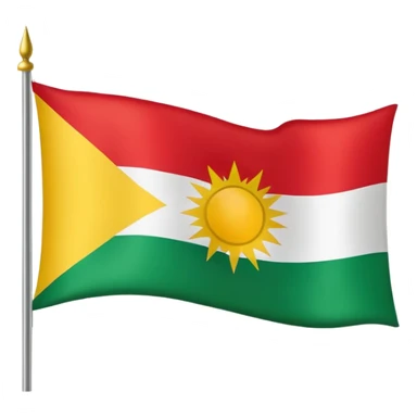 Kurdistan flag emoji sticker