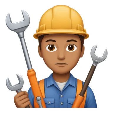 Repairs and Maintenance, holding tool sticker