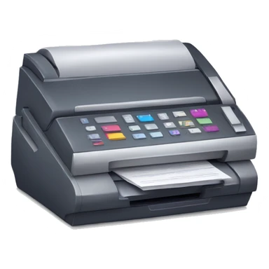 vibranium fax machine sticker