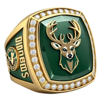 Milwaukee bucks championship ring sticker