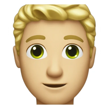 photographer Photo of a blond green-eyed man sticker