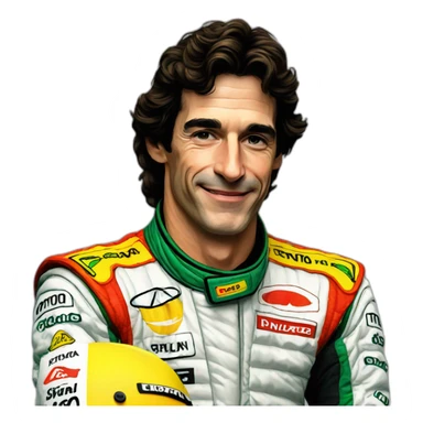 Ayrton Senna sticker