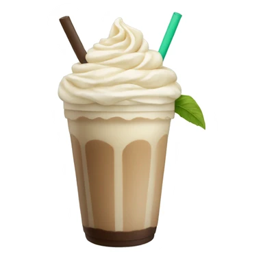 vanilla frappe  sticker