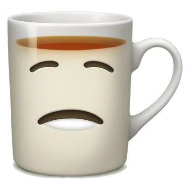 A mug of tea sticker