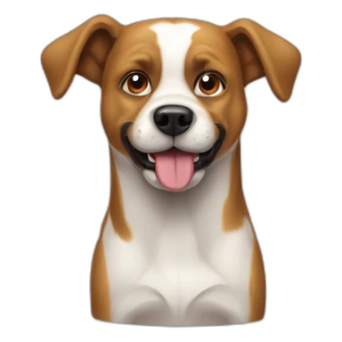 dog perdiguero frison sticker