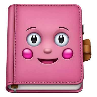 Pink diary sticker