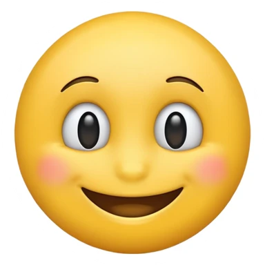 Cute emoji hii very cutie 😊 sticker