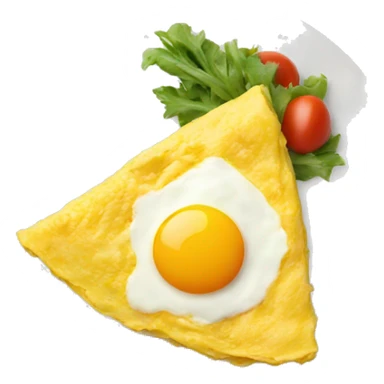 egg omelette  sticker