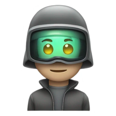 V8V88V8V88 a hacker man sticker