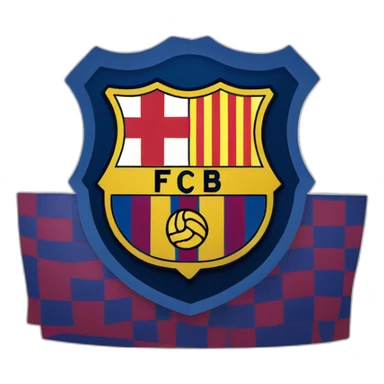 Football club barcelona sticker