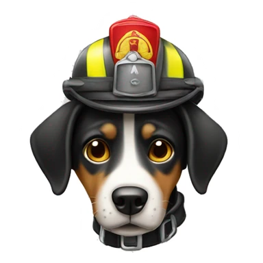 Perro bombero sticker