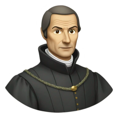 niccolo machiavelli sticker