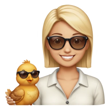 Merge a 😎 and 🐥 sticker