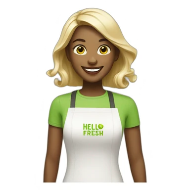 Hello fresh brand ambassador  sticker