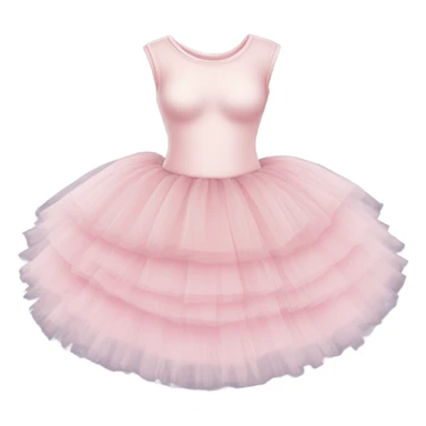 light pink tutu  sticker