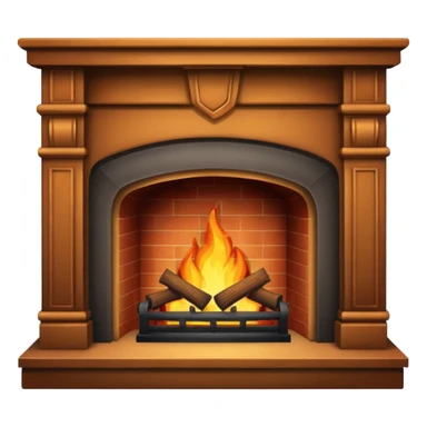 fireplace sticker