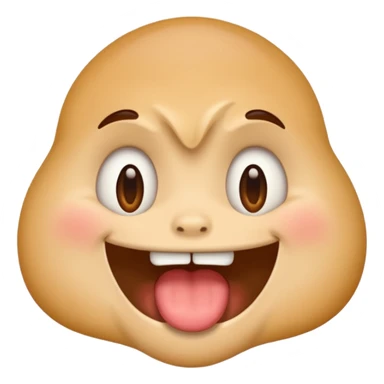 Hungry drooling emoji sticker