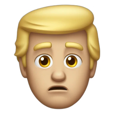 Donald Trump disgusted sticker