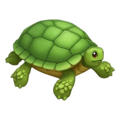 tartaruga de fone sticker