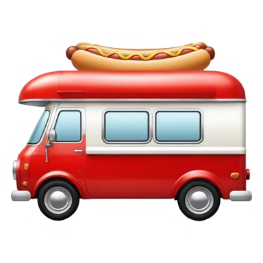 Hot dog van🚐 sticker
