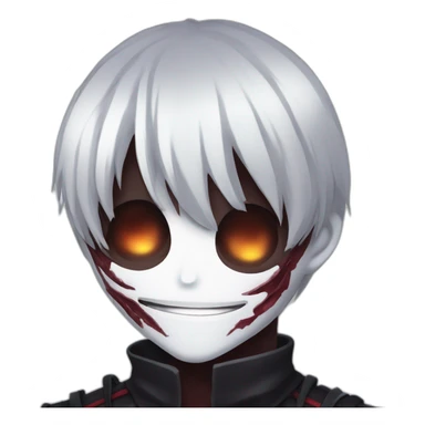 ken kaneki ghoul form sticker