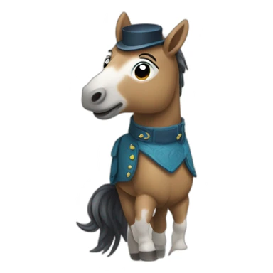 Dressurpferd sticker