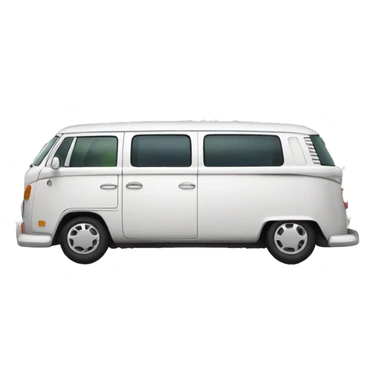 white volkswagen 7r sticker