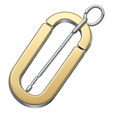 safety pin sticker