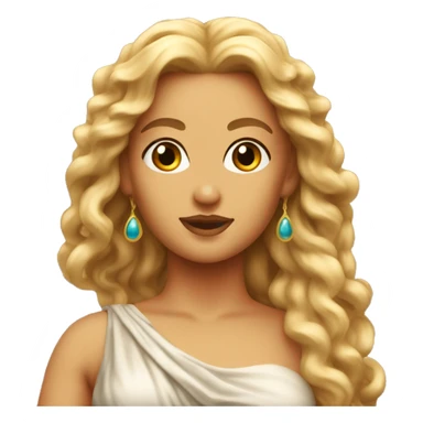 The goddess Aphrodite  sticker