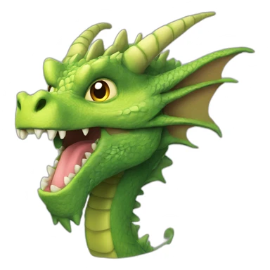 Dragon trois têtes sticker