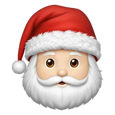 gorro do papai noel, apenas o gorro sticker