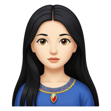 a romanian woman sticker