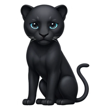 panther alternate pose sticker