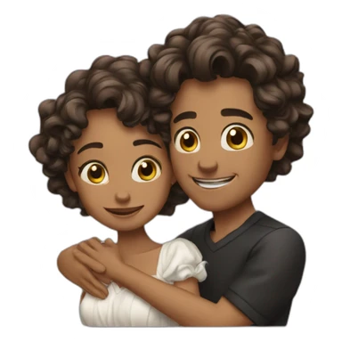 Love forever wave sticker