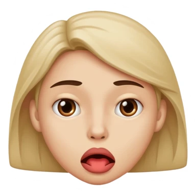 Mordiéndose los labios sticker