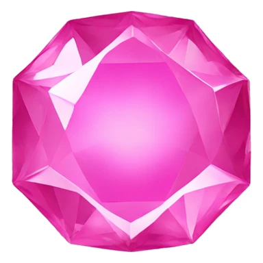 Pink jewel sticker