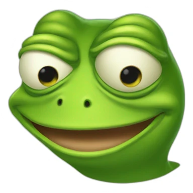 lemon pepe frog sticker