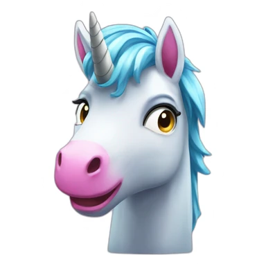 Unicornio espia sticker